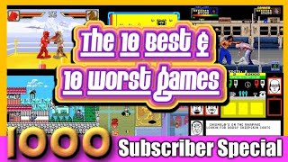 1000 Subscriber Special - YouTube Channel Shout Outs & The Best & Worst Games Found Since Starting!