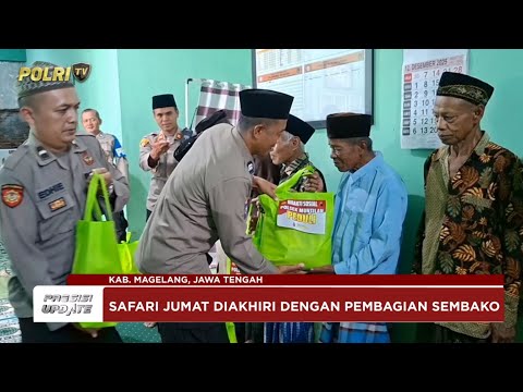 PRESISI UPDATE : KEGIATAN SAFARI JUMAT POLRESTA MAGELANG &amp; POLSEK MUNTILAN 13/12/25 (17.30)