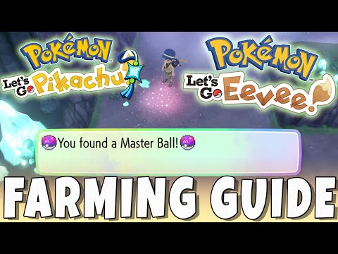 Easy Master Ball Farming Guide in Pokemon Lets Go Pikachu! How to Get Another Master Ball Tutorial
