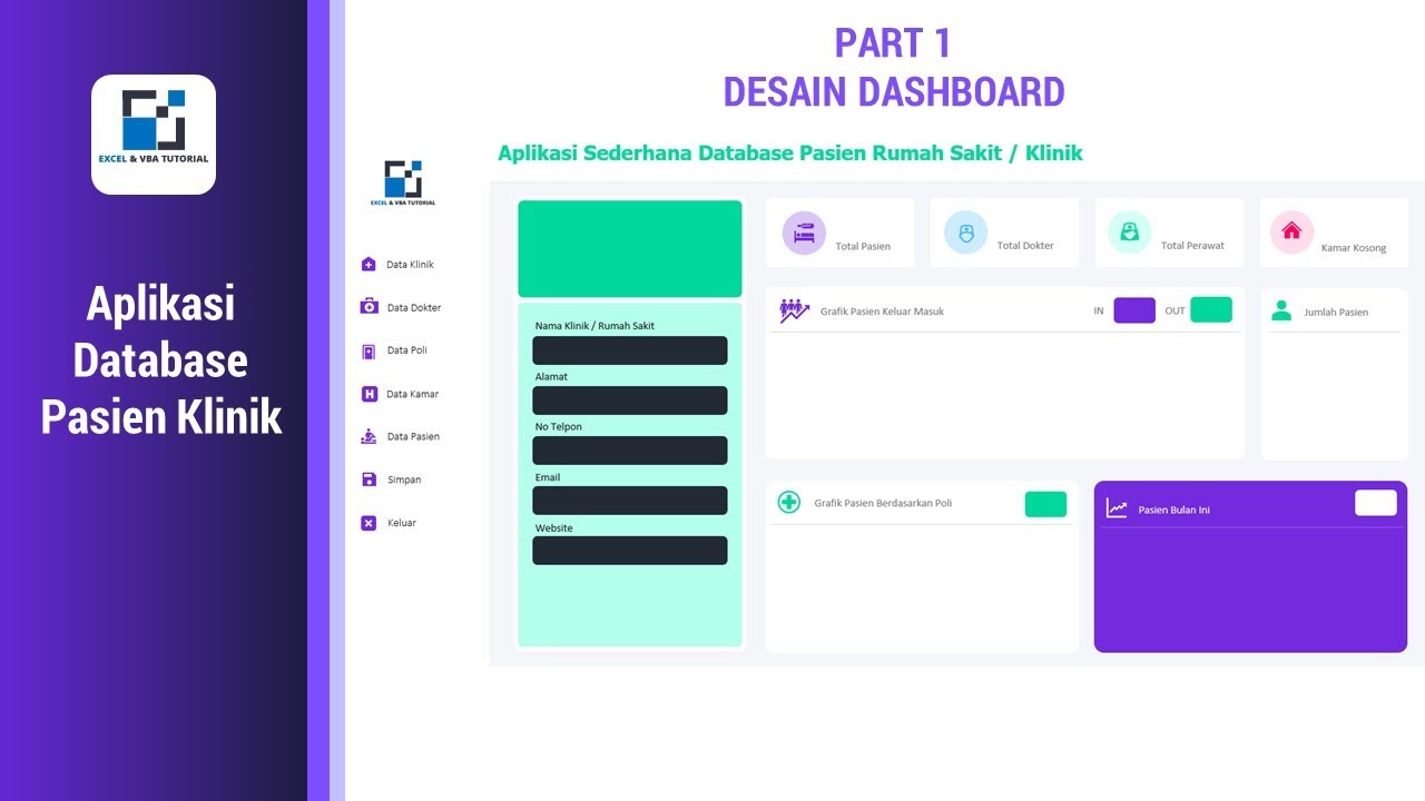 Putar video PART 1 - DESAIN DASHBOARD - APLIKASI SEDERHANA DATA PASIEN KLINIK / RUMAH SAKIT sekarang PART 1 - DESAIN DASHBOARD - APLIKASI SEDERHANA DATA PASIEN KLINIK / RUMAH SAKIT