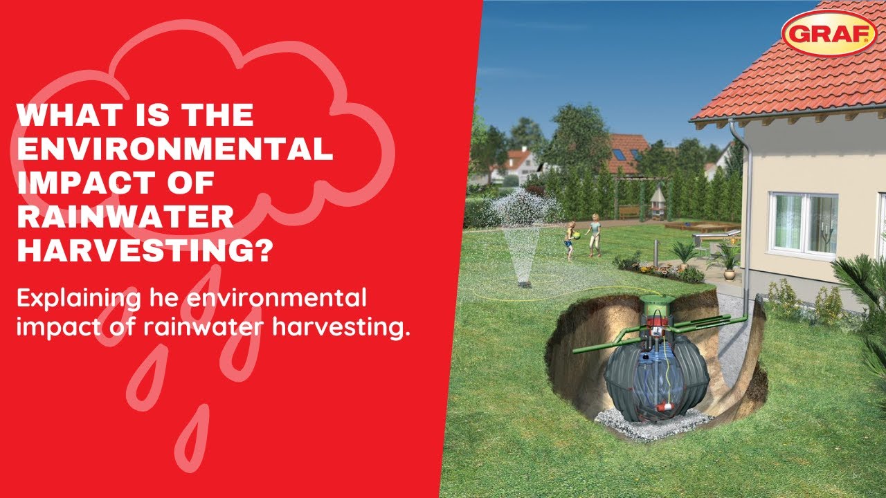 What is the environmental impact of rainwater harvesting?