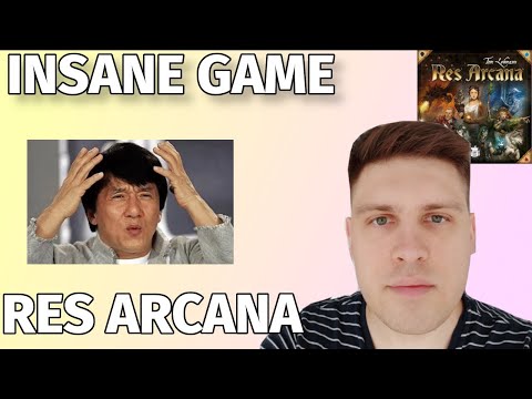Res Arcana - The most insane game I've ever played - Big gold strategy