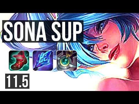 SONA & Heimerdinger vs YUUMI & Sivir (SUPPORT) | 0/0/16, 1.2M mastery | JP Diamond | v11.5