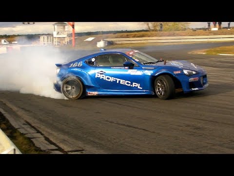 Drift Subaru BRZ 2JZ 774HP 809Nm Krzysztof Ćwiertnia ZALA DRIFT OPEN Motopark Toruń