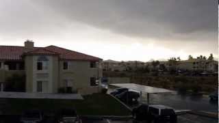 preview picture of video 'Thunderstorm in Bullhead City - 10/11/12'