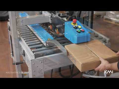 Fermeuse de caisse semi-automatique à bande gommée Tape BG25 ST