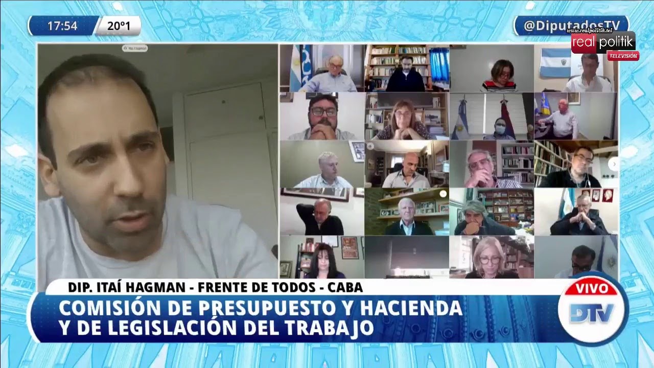 Teletrabajo en Diputados: Tratamiento del proyecto de reforma al Impuesto a las Ganancias