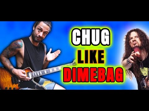 PANTERA RIFF OF THE WEEK #1 - NEW LEVEL (all riffs, picking techniqes, dynamic tricks w/ high gain)