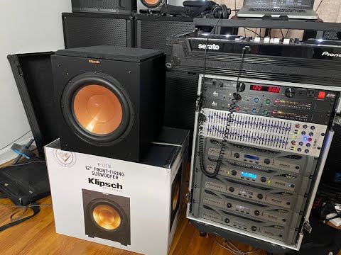 Klipsch R-12SW Subwoofer Bass Test