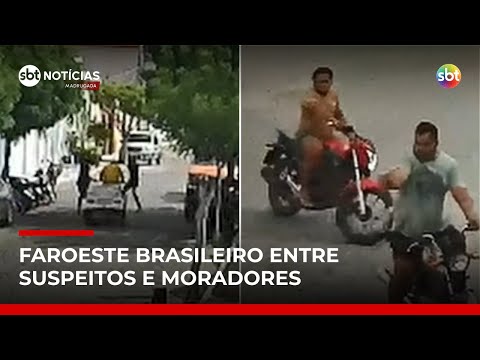 Assalto com troca de tiros aterroriza cidade no interior do Rio Grande do Norte | #SBTNotícias