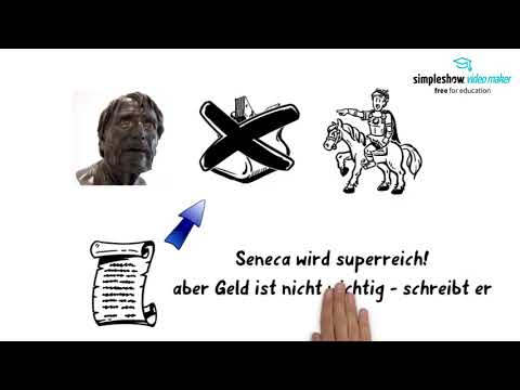 Latein - Einfach erklärt: 3 min. über Seneca (wichtig für das Abitur)