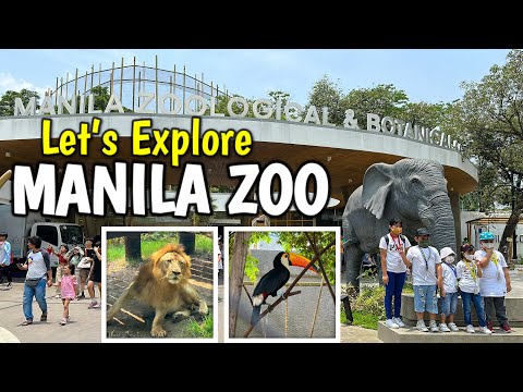 MANILA ZOO TOUR | Let’s Explore the New Manila Zoo Attraction in Malate | Philippines