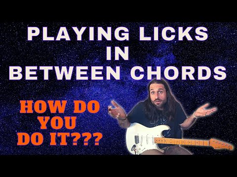 IMPROVISE Licks In Between Chords - 3 Easy Steps