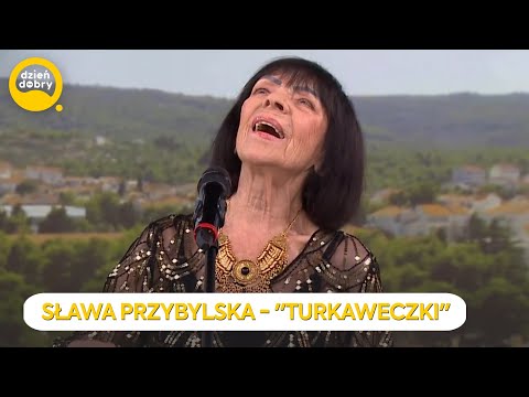 94-YEAR-OLD SŁAWA PRZYBYLSKA SUNG THE SONG "TURKAWECZKI" - LIVE ON "DZIEŃ DOBRY TVN"