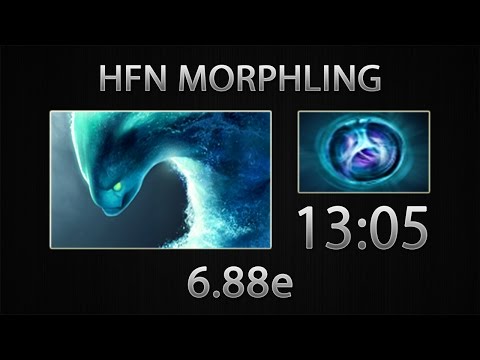 Dota 2 Morphling Fast Farm - hFn - Linken's Sphere - 13:05 [6.88e]