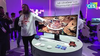 LG New G5 Oled and Ultra Gear Monitors at CES 2025