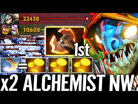 🔥 Slark 1st Fury - 100% New Meta Fast Farm WTF X2 Networth Alchemist SO Crazy Dota 2 Pro Carry