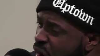 Funk Flex "Thats called motherfuckin bars nigga! You know nothin about that!"