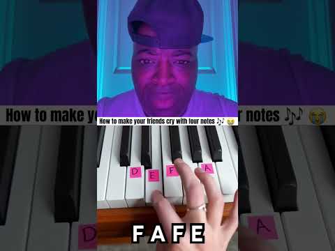 four piano notes that will make you cry #collab #piano