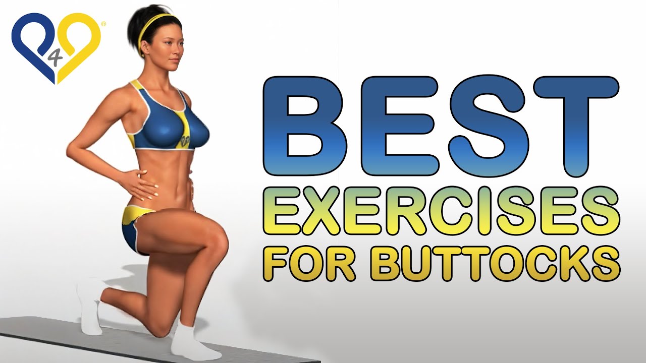Best exercises for buttocks - Workout at home