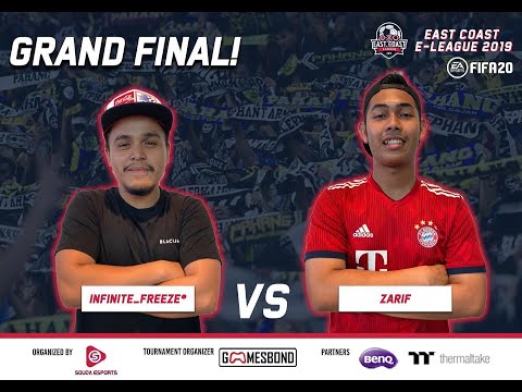 GRAND FINAL EAST COAST E-LEAGUE 2019 - PAHANG QUALIFIER (2019) INFINITE_FREEZE VS VGL_ZARIF