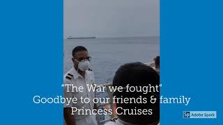 Princess Cruises transhipping Crew Home 🛳⚓️❤️