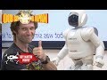 Guy meets Asimo and goes supercar spotting in Japan