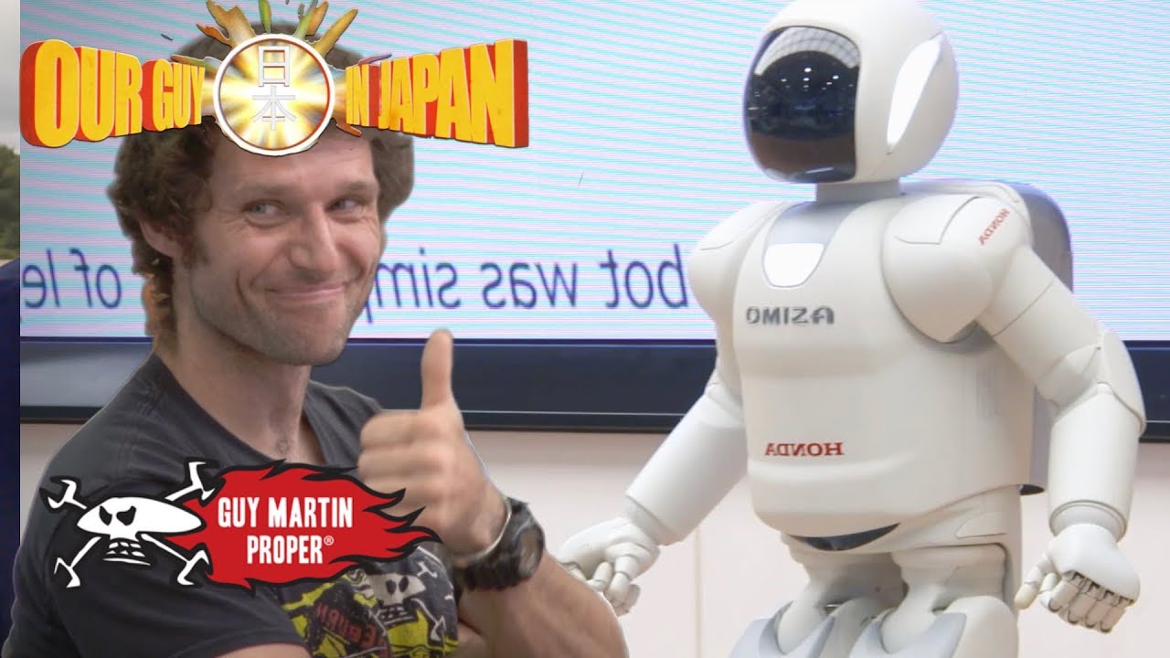 Guy meets Asimo and goes supercar spotting in Japan's | Guy Martin Proper