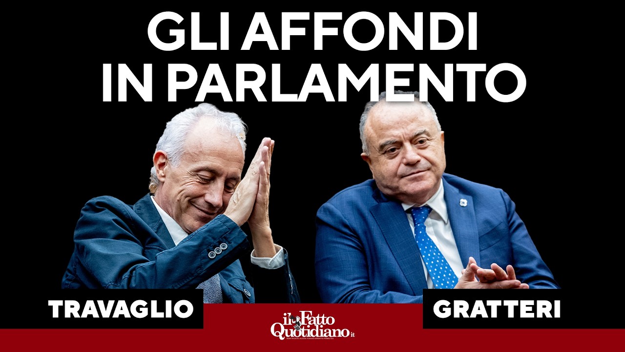 Travaglio: "Putin è la scusa per tutto". Gratteri: "Prima acqua al sud, poi facciamo anche 2 ponti"
