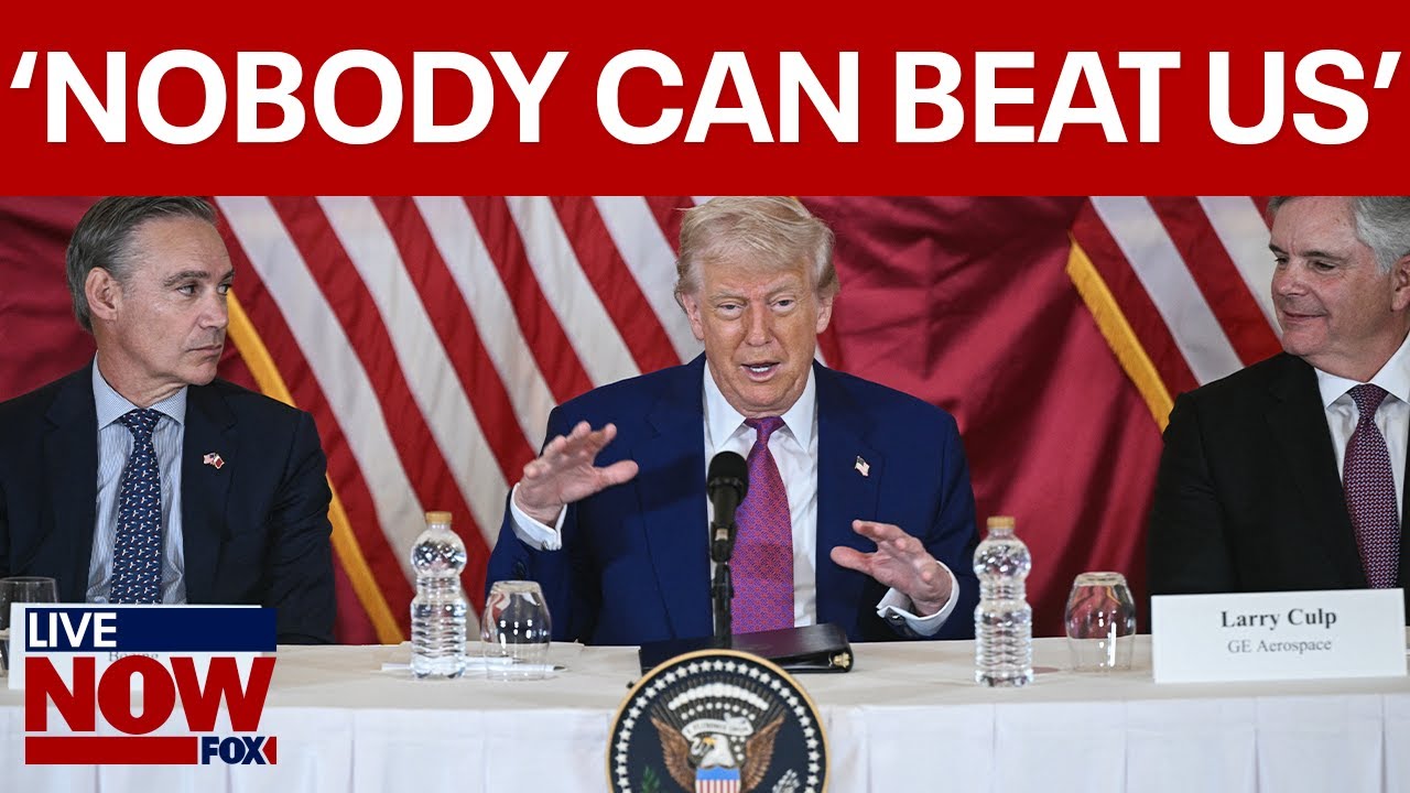 FULL: Trump speaks from Qatar 'The US is the hottest country in the world'