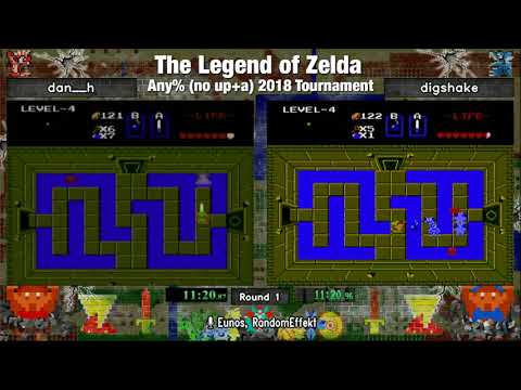 dan__h vs digshake. Zelda 1 Any% Tournament 2018