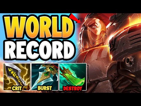 The HIGHEST DAMAGE Darius Build EVER Invented! (20+ KILL BLOODBATH)