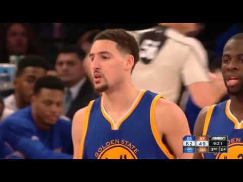 Klay Thompson vs New York Knicks 31.01.2016 (34Pts)