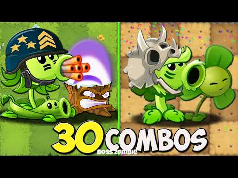 PvZ 2 Discovery - All Best COMBOS Plants in Game! - Which Pair Plant 's Strongest?