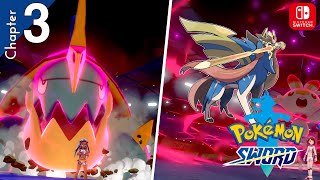 ⚔️ Pokemon Sword - 【Full Game, Chapter 3. Gym Leader: Nessa】 - No Commentary