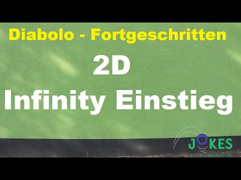 Diabolo Fortgeschritten 20 - 2D Infinity Einstieg