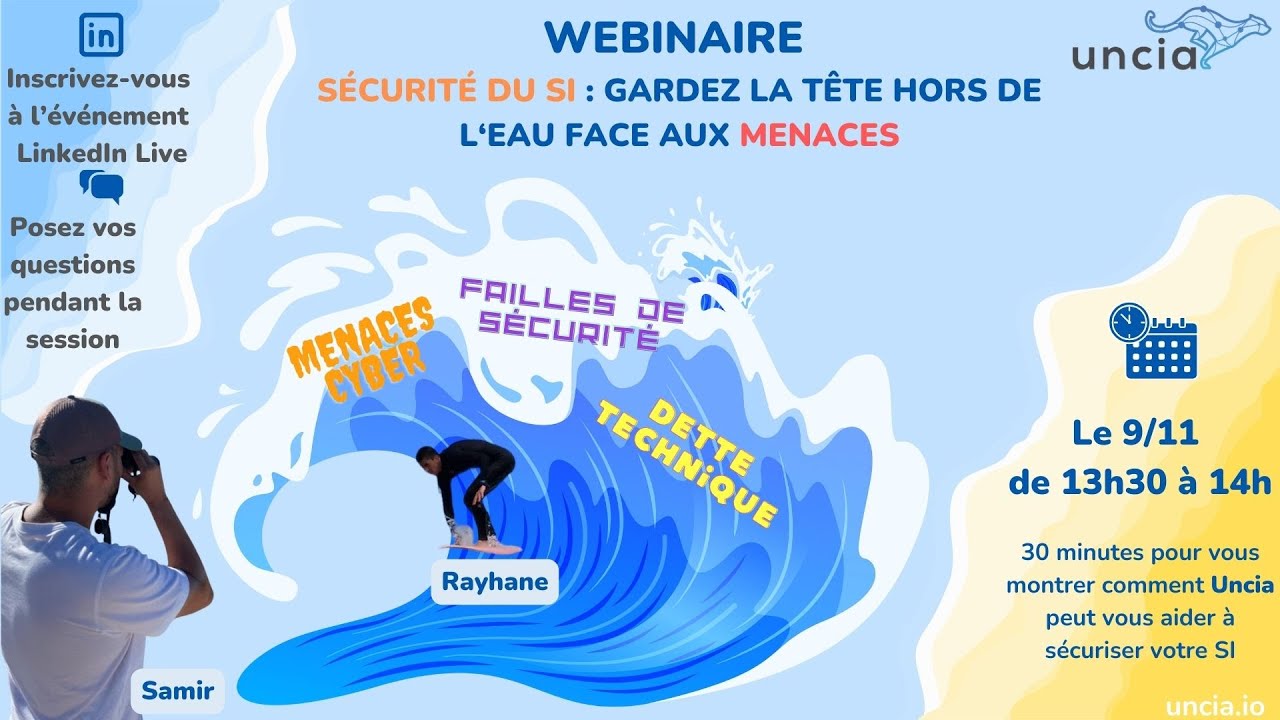 Sécurité du SI : gardez la tête hors de l'eau face aux menaces