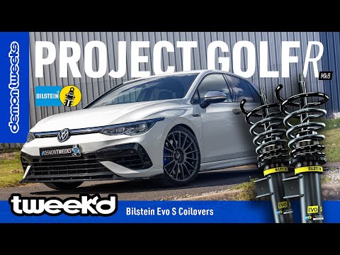 Coilovers on Our MK8 Golf R | NEW Bilstein Evo S TEST | Tweek'd Episode 5 | Demon Tweeks