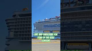 OMG!  This ship is massive!  #cruise #cruiseship #royalcaribbean #travel #shorts