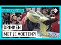 MAKE UPPEN ?IN DE ACHTBAAN & NASTY SHOTJES  ?| Kaal of Kammen Challenges | NPO Zapp