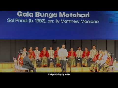 Gala Bunga Matahari | Philippine Madrigal Singers