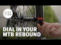 How To Set Up Rebound On A MTB Bike Tech The Pro S Closet