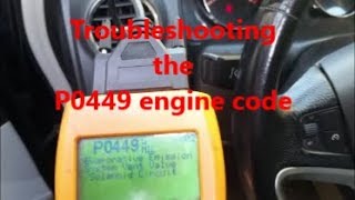 Troubleshooting P0449 code for 2009 Saturn Vue