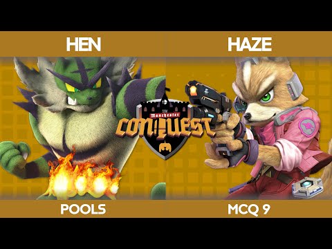 Manchester Conquest 9 - THS | Hen (Incineroar) v Haze (Fox) - Pools WR2