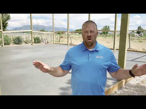 What’s The Buzz – Pole Building Concrete Pad