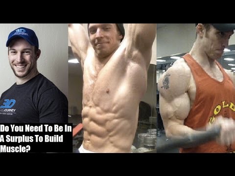 DO YOU NEED TO BE IN A CALORIC SURPLUS TO BUILD MUSCLE? (Ft. Eric Helms)