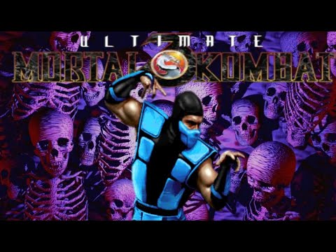 Ultimate Mortal kombat 3 (Arcade) Classic Sub Zero Very Hard Game Play Bônus Mega Endurence