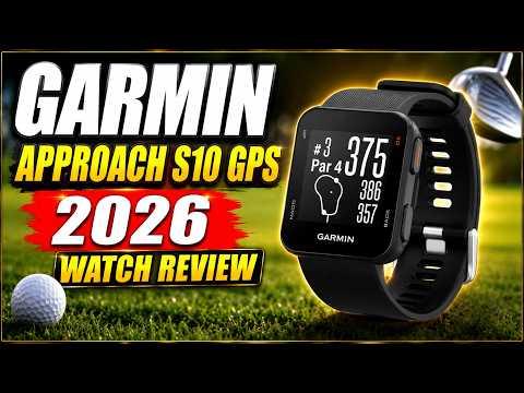 GARMIN APPROACH S10 GPS WATCH REVIEW 2026 | BEST VALUE GOLF GPS WATCH? GARMIN S10