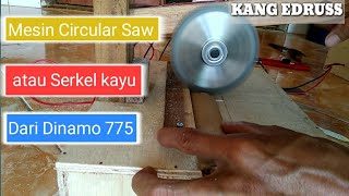 Download lagu Cara membuat Mesin serkel kayu mini dari Dinamo 775 mp3