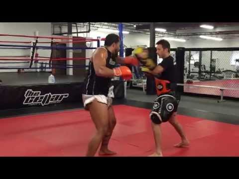Antonio Dvorak Training For WAKO Kickboxing World Championships